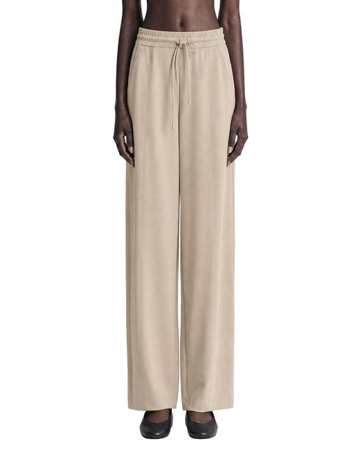 Max Mara Natural Technical Jersey Barrel Leg Trousers