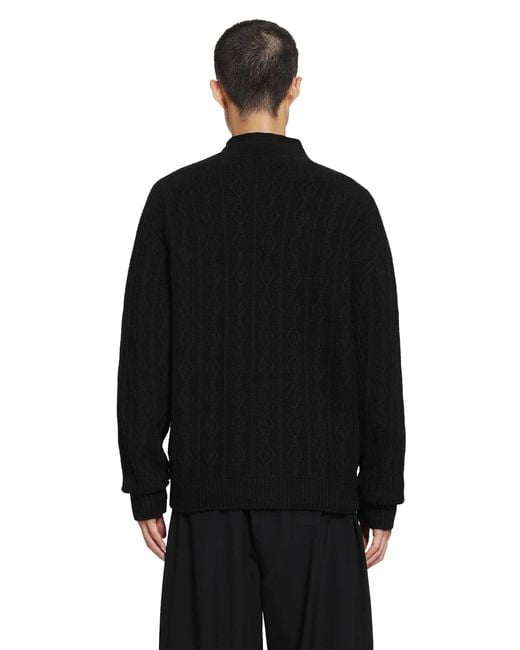 The Row Black Sonoko Cardigan for men
