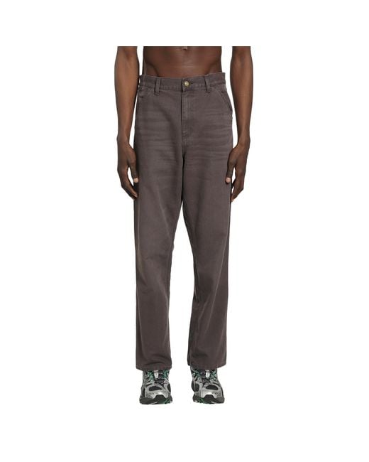 Carhartt Gray Single Knee Pants for men