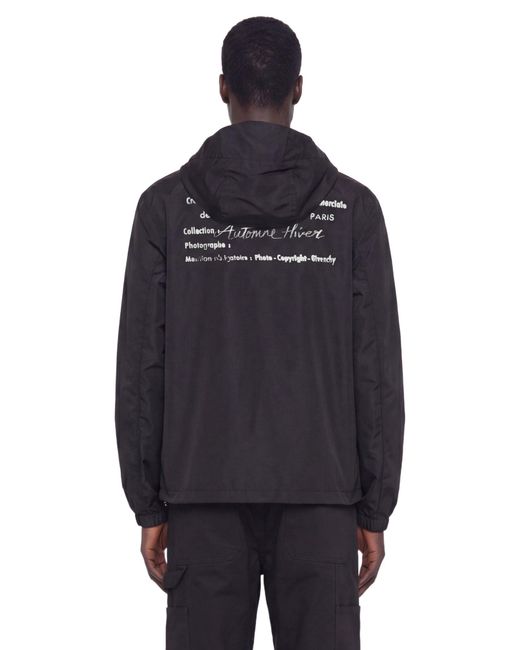 Givenchy Blue Regular Fit Windbreaker for men