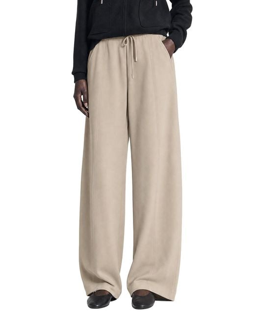 Max Mara Natural Technical Jersey Barrel Leg Trousers
