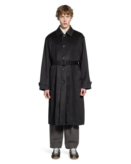 Ssstein Oversized Investigated Coat in Black for Men | Lyst