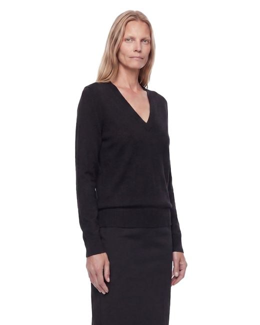 The Row Black Numi Sweater