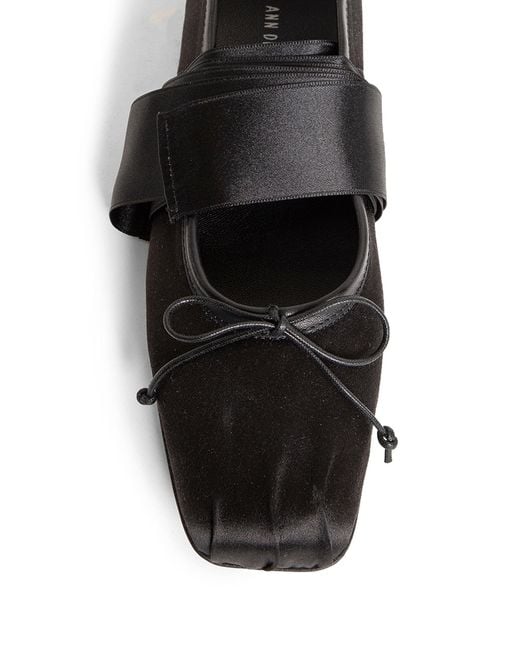 Ann Demeulemeester Black Flats