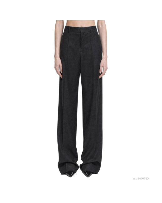 Petar Petrov Black Easy Order Trousers