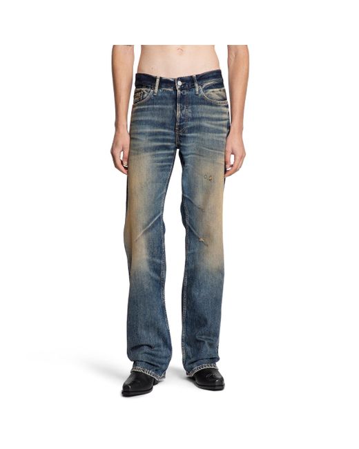 Acne Blue Regular Fit Jeans 2010 for men