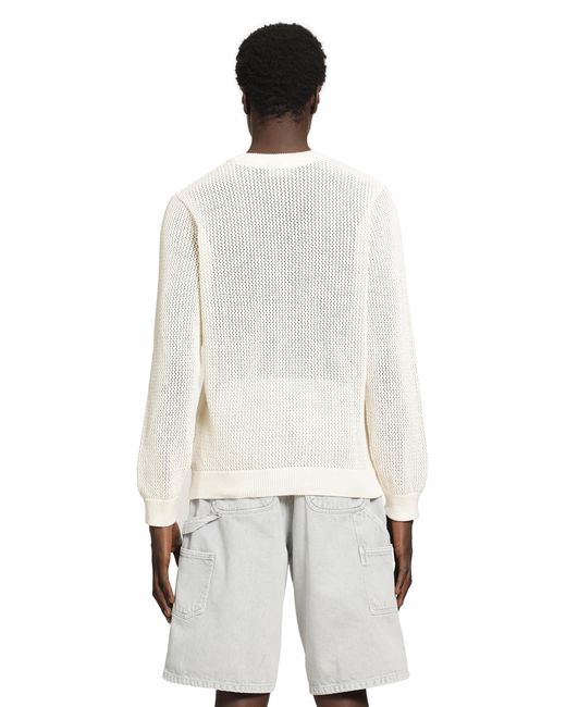 Carhartt White Stockton Sweater for men