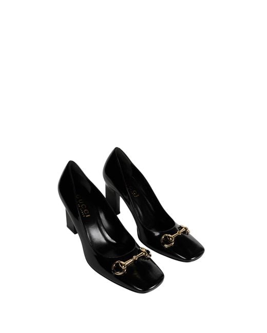 Gucci Black Signora Pumps
