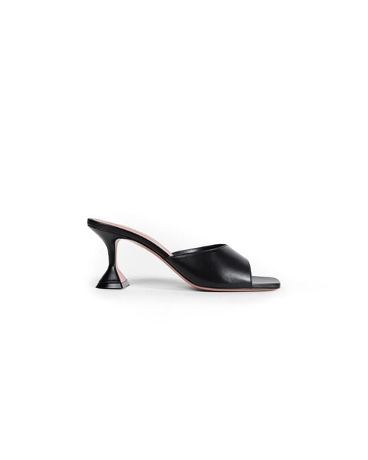 AMINA MUADDI Black Lupita Slipper 70 Sandals