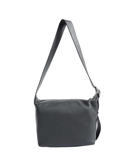 Loewe Black Medium Loop Hobo Bag for men