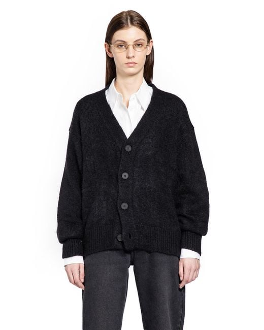 Studio Nicholson Black Trey Cardigan