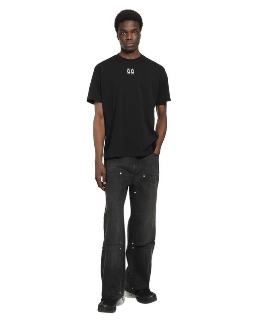 44 Label Group Black Centipede 44 T-Shirt for men