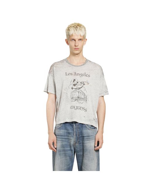 Paly Hollywood Gray Mythss Tee for men
