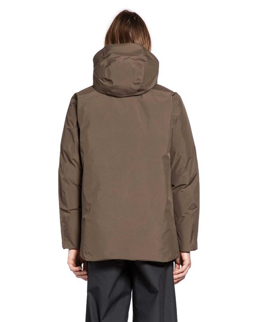 Goldwin Brown Gore-Tex Snow Range Down M/L Jacket for men