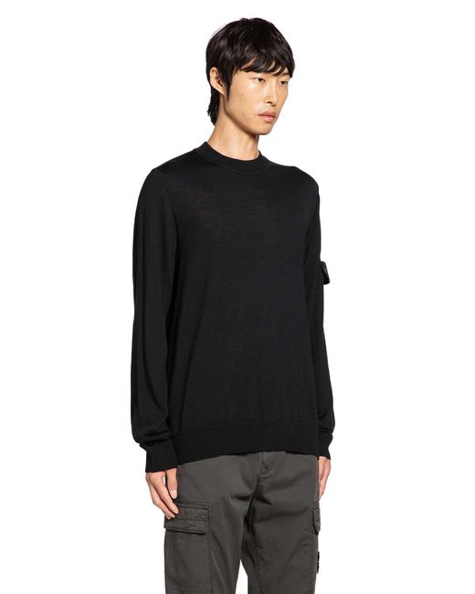 Stone Island Black 5100072 Sweater for men