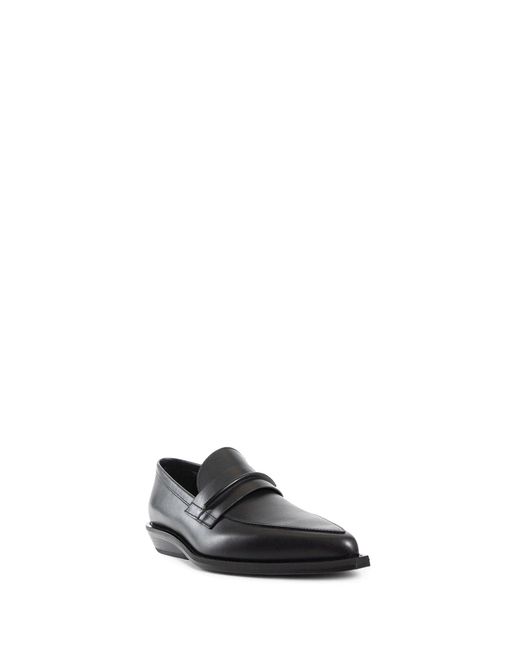 Ann Demeulemeester Black Rappana Pointy Loafers