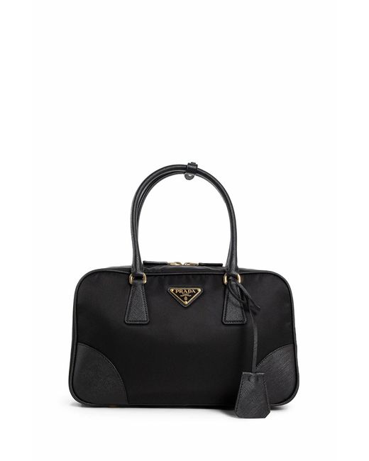 Prada Black Re-Edition 1978 Medium Re-Nylon Bag