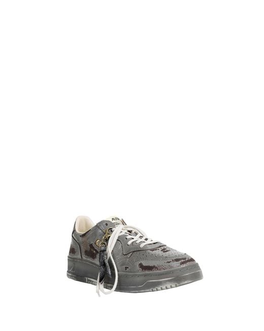 Autry Gray Medalist Low Super Vintage Sneakers for men