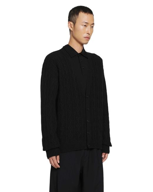 The Row Black Sonoko Cardigan for men