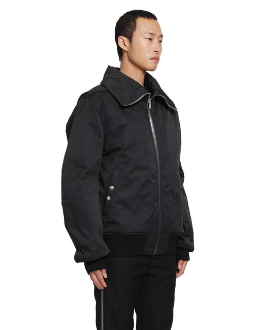 Rick Owens Black Tower Dracuflight Jacket for men
