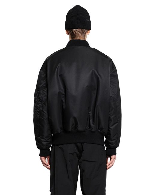44 Label Group Black Profiler Bomber for men