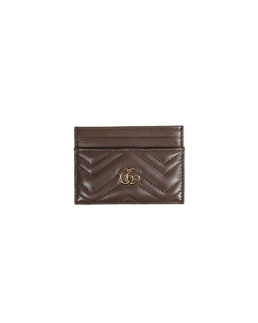 Gucci Brown Leather Cardholder