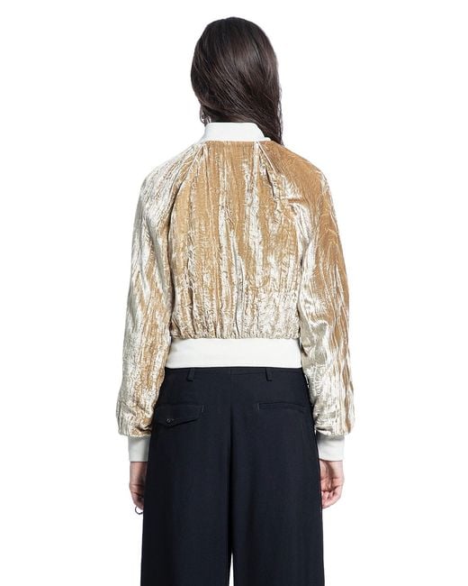 Ann Demeulemeester Blue Arya Bomber