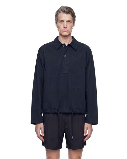 Studio Nicholson Blue Stowe Shirt for men