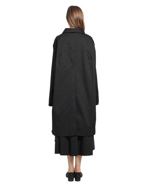 IA London Black Type Two Coat