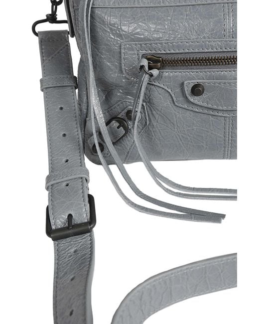 Balenciaga Gray Le City Moto Mini