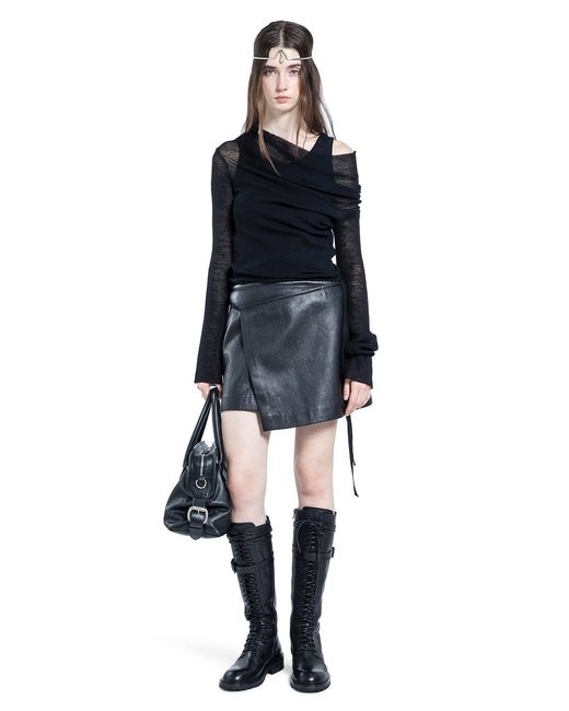 Ann Demeulemeester Black Jolien Mini Skirt
