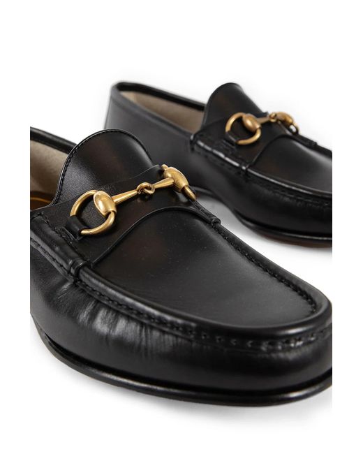 Gucci Black 1953 Horsebit Loafers for men