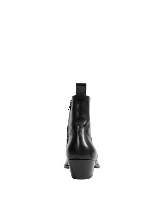 Ann Demeulemeester Black Imme Pointy Ankle Boots for men