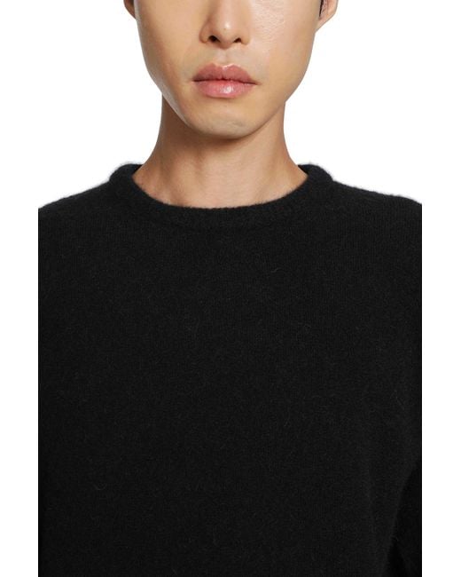 Rick Owens Black Tower Round Neck for men
