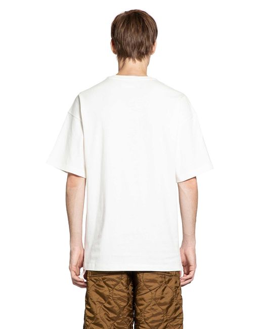 Oamc Peacemaker White Landart 03 Print T-Shirt for men