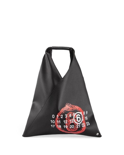 MM6 by Maison Margiela Black Top Handle Bags