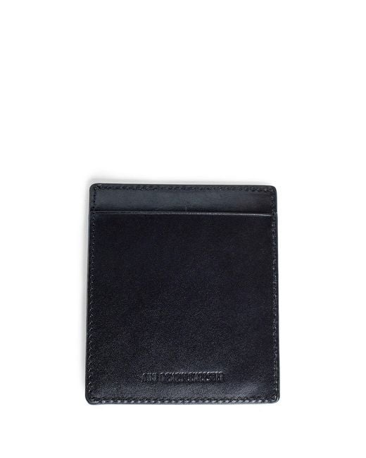 Ann Demeulemeester Black Viggo Coin And Card Holder for men