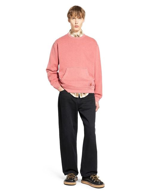 Carhartt Red Torion Sweatshirt for men