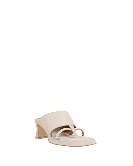 Miista White Trisha Sandals