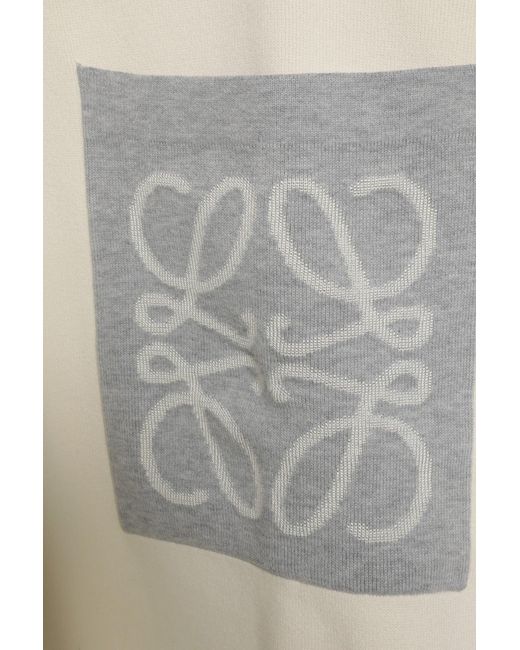 Loewe Natural Anagram Pocket Sweater for men
