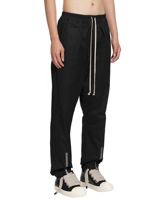 Rick Owens Black Tower Tecuatl Track Pants for men