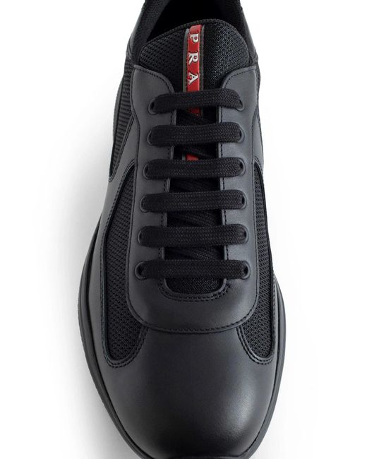 Prada Blue America's Cup Sneakers for men