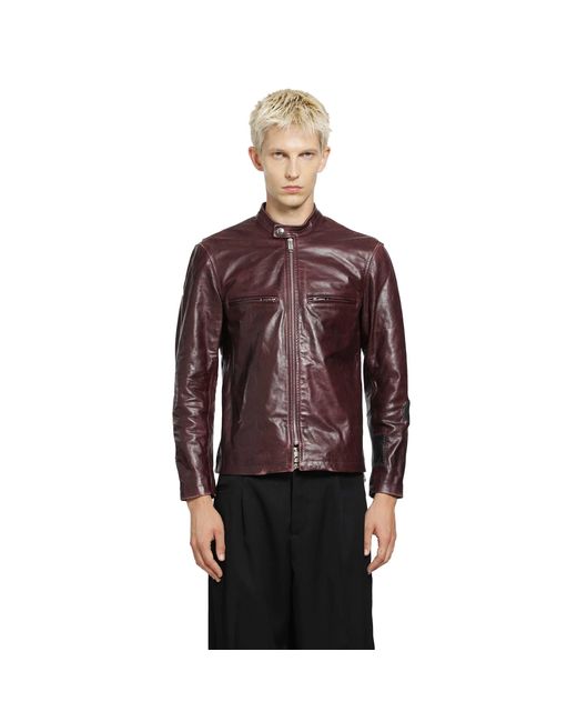Enfants Riches Deprimes Red Side B Leather Jacket for men