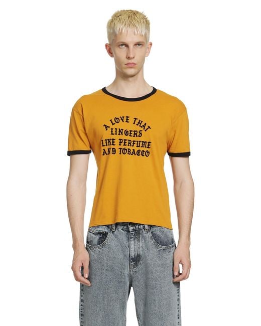 Second Layer Metallic A Love That Lingers Ringer Tee for men
