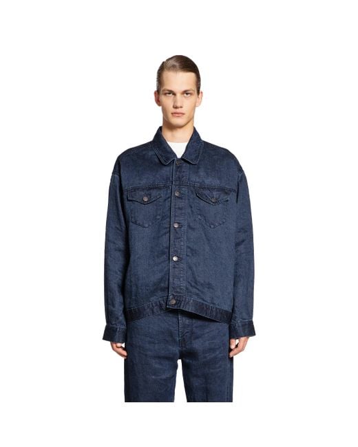 The Row Blue Seb Jacket for men