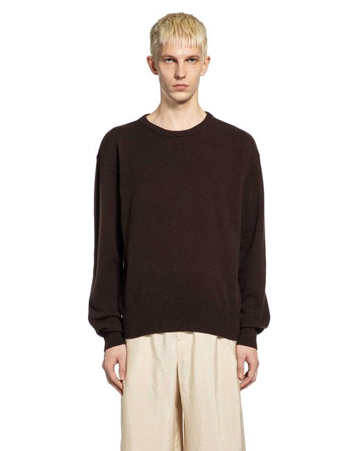 Lemaire Black Sweater for men