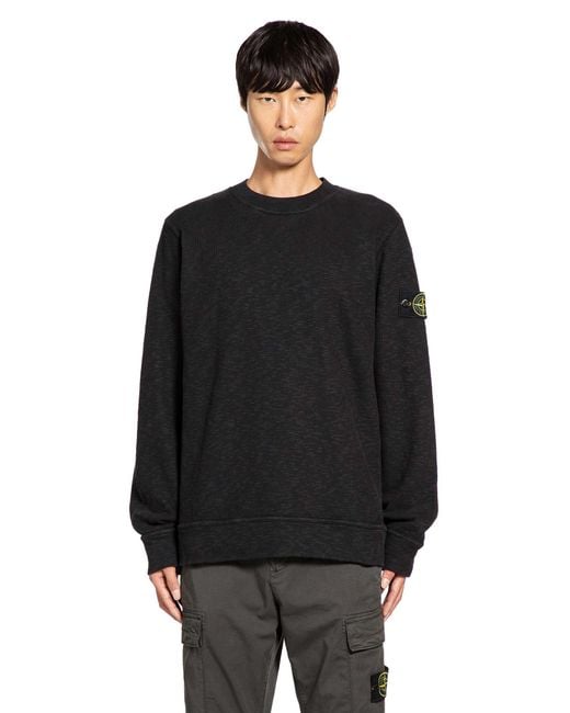 Stone Island Black 6100053 Sweatshirt for men