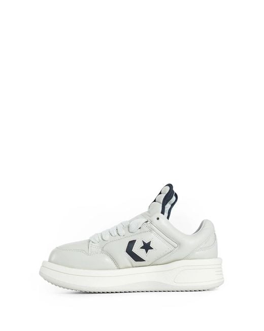 Rick Owens White Converse Collaboration Turbowpn Ox Sneakers for men
