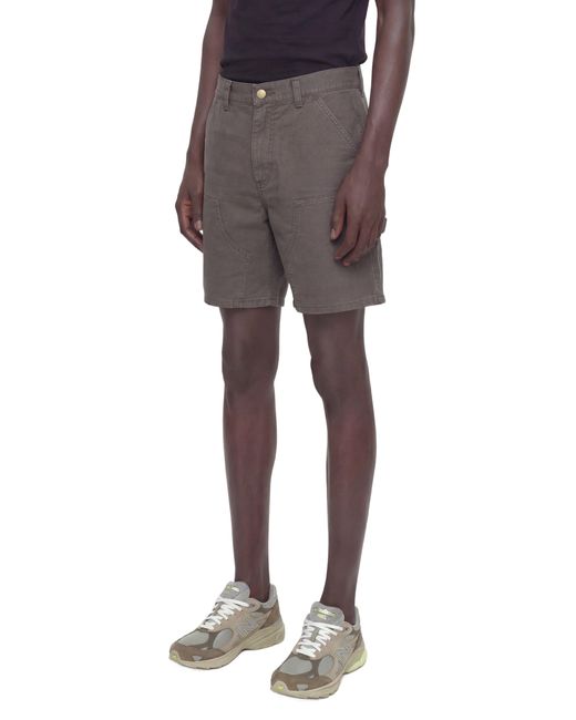 Carhartt Gray Double Knee Shorts for men