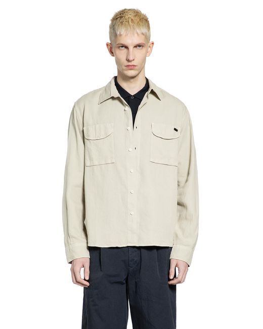 Massimo Osti Studio Natural Pocket Overshirt for men